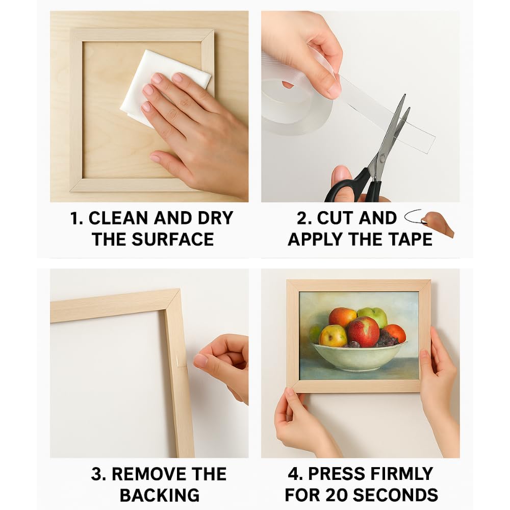 Heavy Duty Reusable Mounting Tape