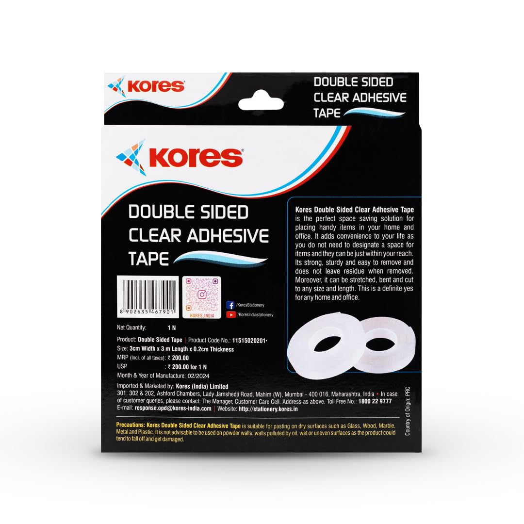 Heavy Duty Reusable Mounting Tape