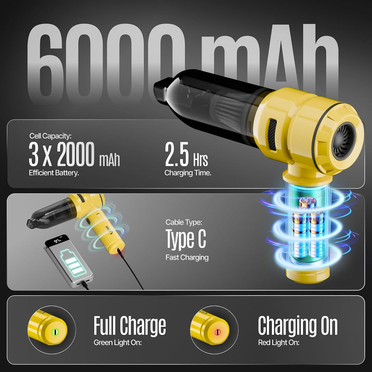 PowerClean Pro: Cordless Multi-Surface Vacuum & Blower