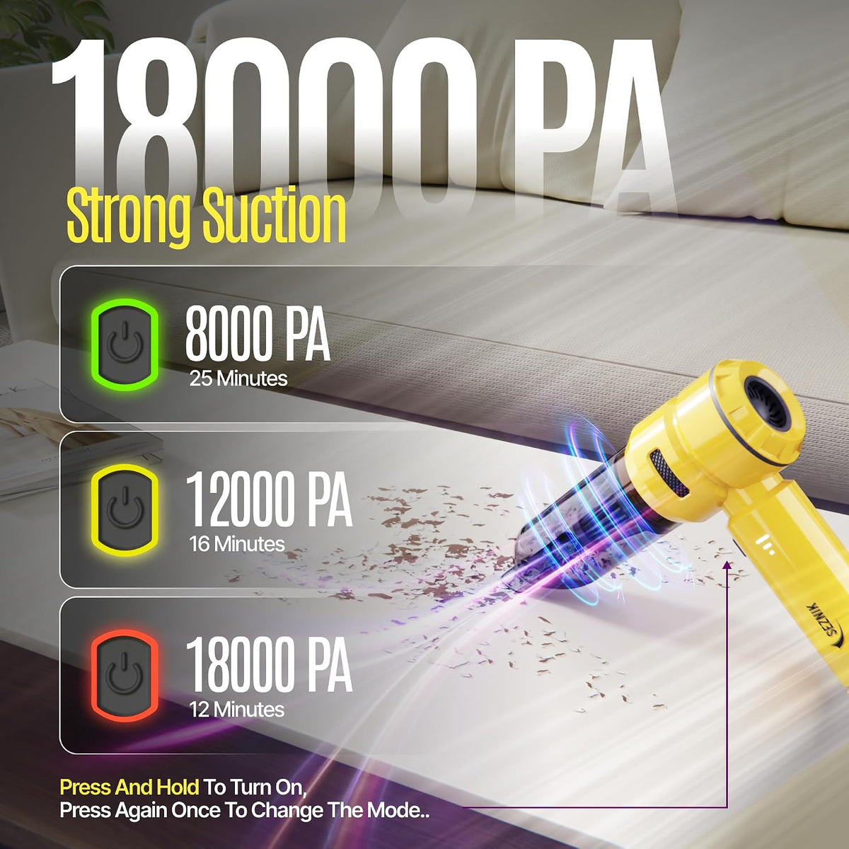PowerClean Pro: Cordless Multi-Surface Vacuum & Blower